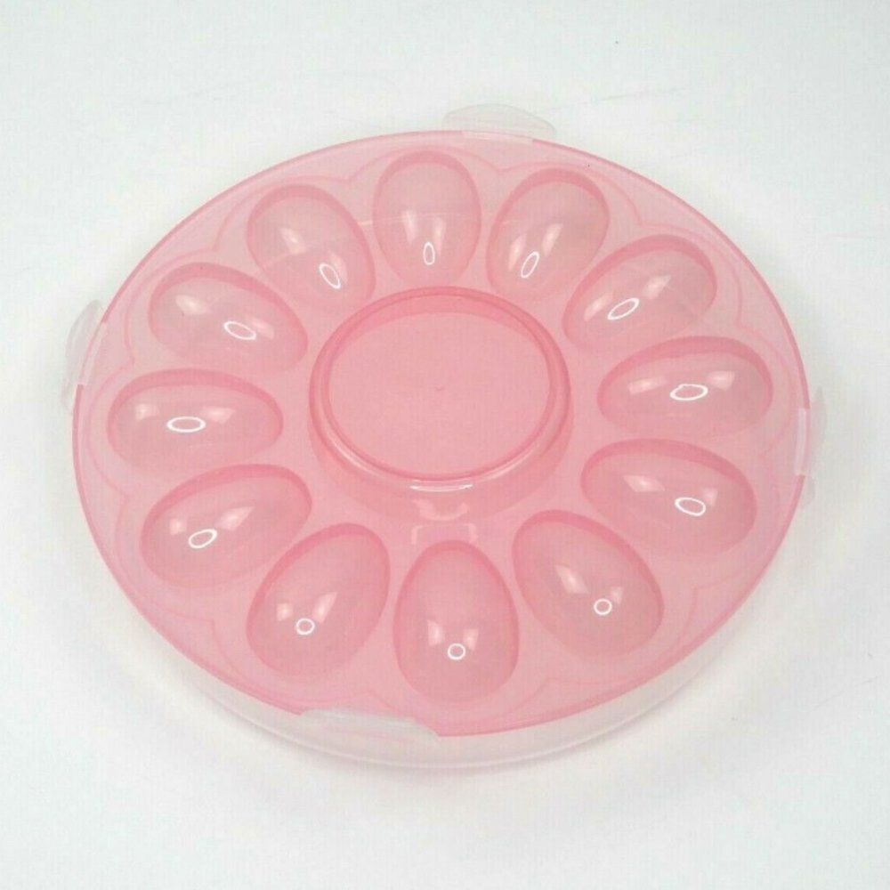 Deviled Egg Platter With Locking Lid - Picture 7 of 8